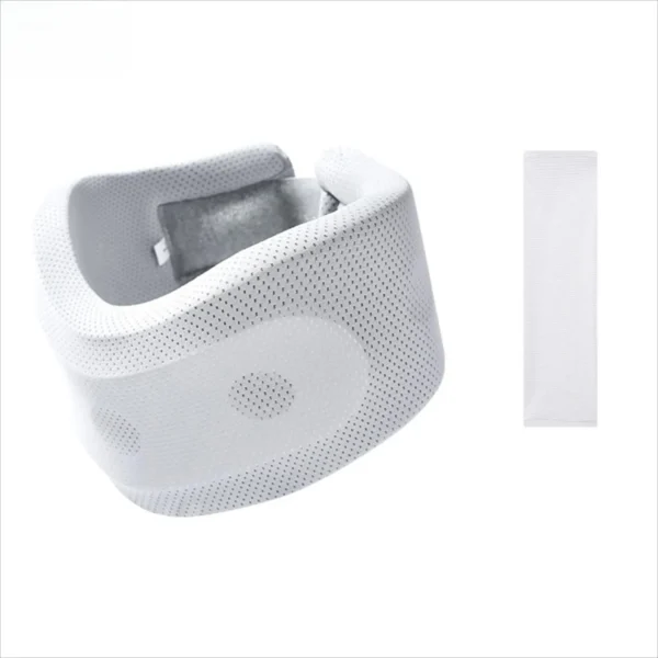 Soft Foam Neck Brace Support Adjustable Braces with Replacement Cover for Home School Office Travel - Image 11