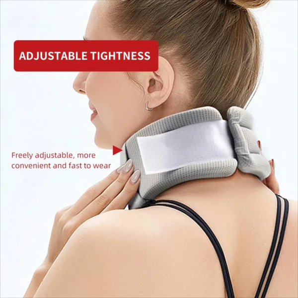 Soft Foam Neck Brace Support Adjustable Braces with Replacement Cover for Home School Office Travel - Image 7